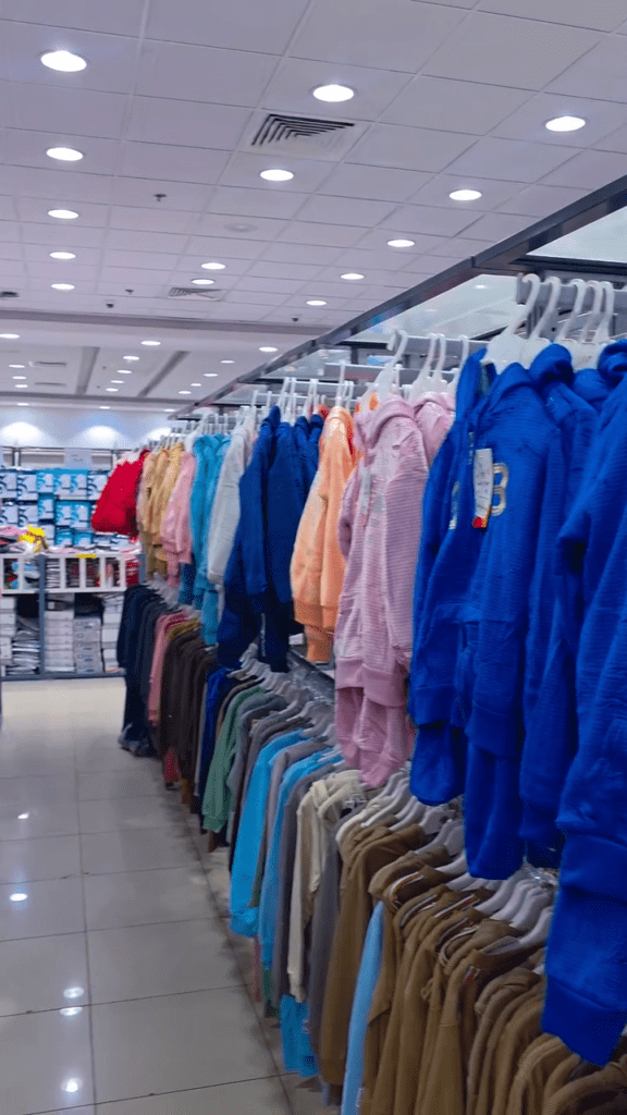 Budget shopping in Riyadh with toys jackets and accessories