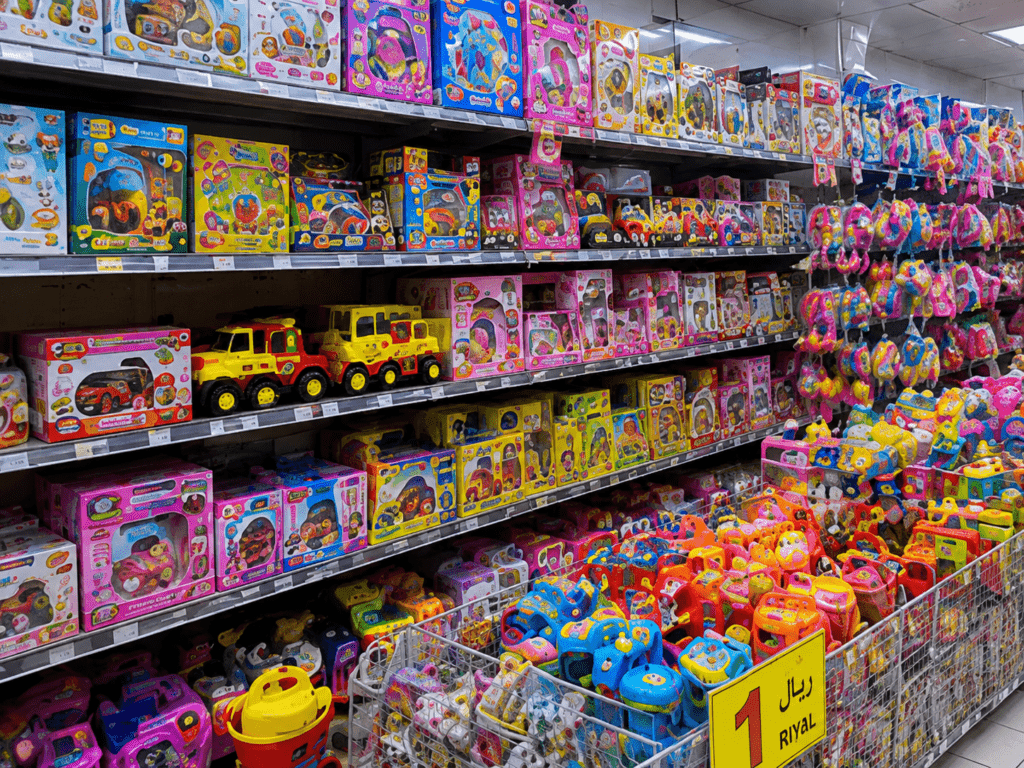 1 riyal shop Riyadh Batha cheap items