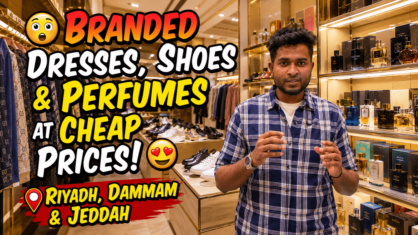 Budget brand outlet in Riyadh, Saudi Arabia