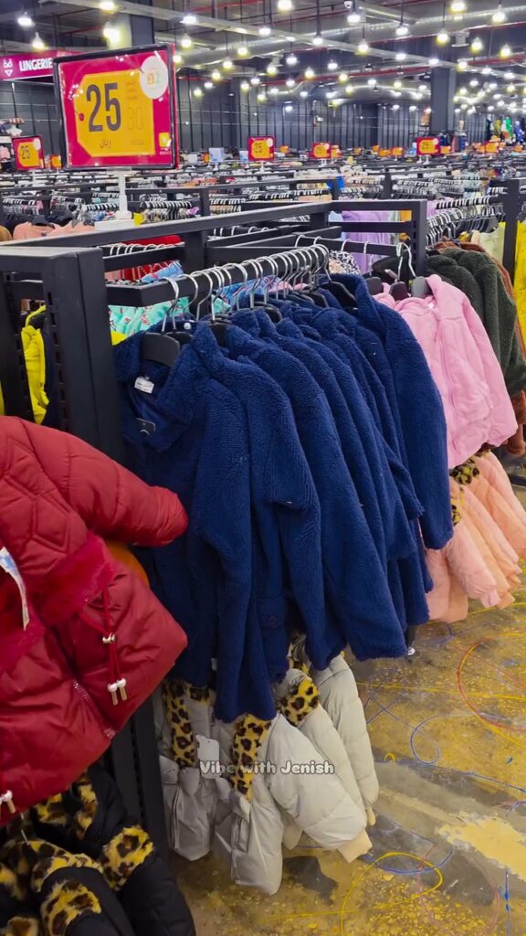 Budget shopping experience at a popular Riyadh discount store