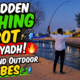 Hidden fishing spot near Riyadh with flowing water