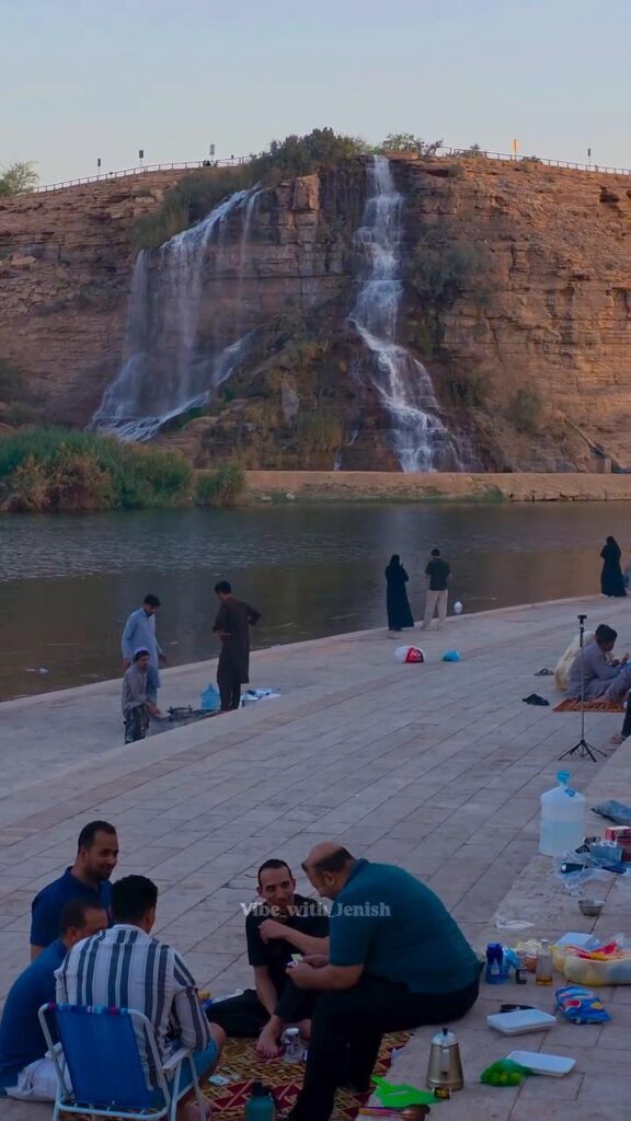 Riyadh Waterfall View Point tourist destination
