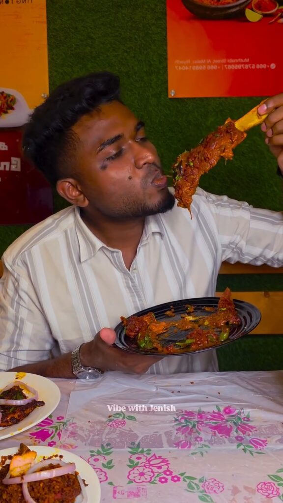 Authentic South Indian Kerala food with rich flavors